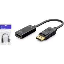 Hadron HDX7823 Dısplay (M) To HDMI (F) Adaptör 4K 30HZ Siyah (Kdo)