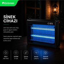 Byanes Uv Işıklı Elektrikli Sinek Öldürücü Sessiz ve Etkili Haşere Kovucu 2X10W