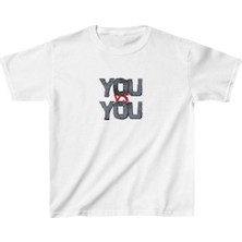 Velmora Fashion Unisex Çocuk Baskılı - Beyaz
