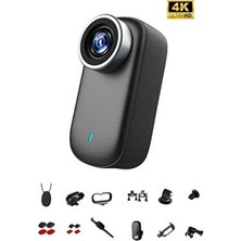 Azurtech Mini 4K Ultra Hd Wi-Fi Aksiyon Kamerası | IP65 Su Dayanıklı | Geniş Açı - Yedek Başlıklar