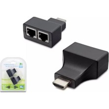 Hadron HDX1298 30M HDMI Extender By Cat5-6 Siyah (Kdo)