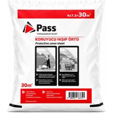 Pass Hışır Boya Hazırlık ve Eşya Koruma Örtüsü 4 × 7,5 m