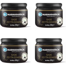 Marmarabirlik Baharatlı Ezme  Siyah Zeytin 340  gr Cam 4'lü