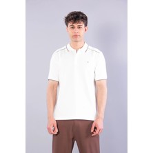 Mckanzie 4626 Modal Omuz Parçalı Yakalı T-shirt