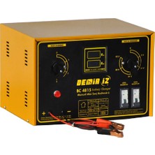 Demiriz - 48 V - 15 Amper Dört ( 4 ) Akü Şarj REDRESÖRÜ-MANUEL-BC4815