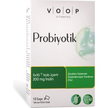VOOP Probiyotik  Mikroorganizma Içeren Gold 10'lu Saşe Takviye Edici Gıda