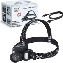 Mbb E-Ticaret Sensörlü Cree Tg LED  Şarjlı Kafa Lambası  WT-625