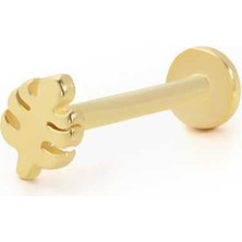 Yaprak Figür Tragus Piercing