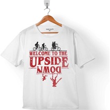 Kendim Seçtim Stranger Thıngs Welcome To The Upsıde Down 2 Çocuk Tişört