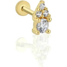 Taşlı Ayıcık Tragus Piercing