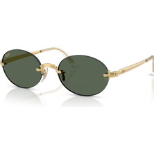 Ray-Ban Kadın Çerçevesiz Güneş Gözlüğü 3929 001/71 54 Altın Renk UV 400 Filtreli