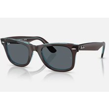 Ray-Ban Wayfarer Güneş Gözlüğü 50 mm Kahverengi Çerçeve Erkekler İçin UV 400 Koruma