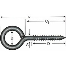 ALK Kapalı Piton 18X60 - 144 Adet