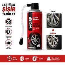 Stilix Garage Lastik Tamir Kiti 400 Ml. Lastik Tamir Köpüğü Sprey