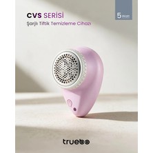 Truebo Cvs Serisi Şarjlı Hav(Pamuk,Tiftik) temizleme Cihazı Pembe