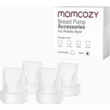 Momcozy Orijinal M6 Giyilebilir Göğüs Pompası Valf Yedek Parçası 4'lü Set