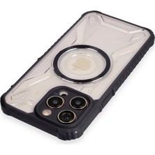 Uravas Store Newface Iphone 12 Pro Max Kılıf Prag Magneticsafe Kapak - Siyah