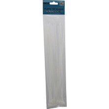 Uravas Store 25PCS   Beyaz   3.6X300MM  Plastik Cırt Kelepçe (5528)
