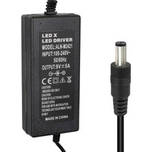 Powermaster PM-13033 9 Volt - 5 Amper 5.5*2.5 mm Uçlu Yazar Kasa / Pos Makinesi Masaüstü Adaptör