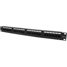 Teldata 24 Port Cat6 Utp Patch Panel Dolu (Kdo)