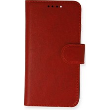 Uravas Store Newface Samsung Galaxy M52 5g Kılıf Trend S Plus Kapaklı Kılıf - Kırmızı
