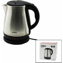 Uravas Store Çelik  Kettle Su Isıtıcısı Kablosuz Kullanım  1.8lt  360° Dönebilme Otomatik Kapanma SK-8028 (5528)