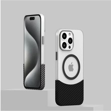 Uravas Store Joko Iphone 16 Pro Carbon Puzzle Magsafe Kapak - Siyah-2