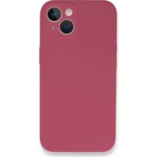 Uravas Store Newface Apple iPhone 13 Mini Kılıf Lansman Legant Silikon - Fuşya