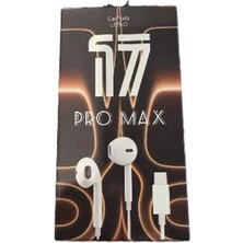 Megatech 17 Type-C Beyaz Renk Mikrofonlu Kulaklık (Kdo)