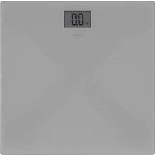 Uravas Store Sinbo SBS-4451 Dijital - Pilli Gri Cam Banyo Baskül Terazi Tartı LCD Ekran 180KG/100GR 26X26CM (5528)