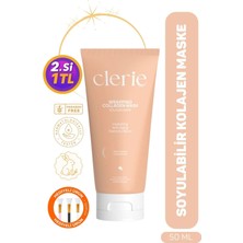 Clerie Soyulabilir Kolajen Yüz Maskesi 50 ml