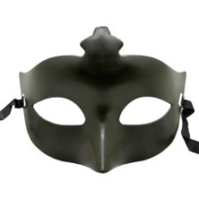 Uravas Store Haki Yeşil Renk Masquerade Kostüm Partisi Venedik Balo Maskesi (5528)