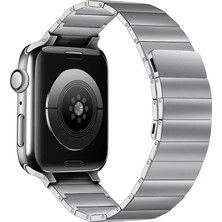 Uravas Store Newface Apple Watch 38MM KR404 Huks Kordon - Gümüş