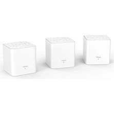 Tenda Mw3 3lü Paket AC1200 Tüm Evi Kapsayan Mesh Sistemi (Kdo)
