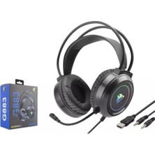 Nodar Hadron G883 Gaming Kulaklık 2-3.5mm + USB Siyah (Kdo)