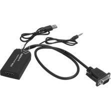 Frisby FA-6676C Analog VGA ve Ses - Dijital HDMI Aktif Dönüştürücü (Kdo)