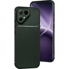 Zemira Home Newface Tecno Pova Curve 2 5g Auto Focus Karbon Kapak - Koyu Yeşil