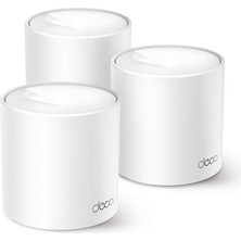 Tp-Link Deco X10 3lü Wi-Fi 6 AX1500 Tüm Evi Kapsayan Mesh Wifi Sistemi (Kdo)