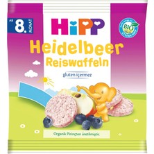 Uravas Store Organik Yabanmersinli Pirinçli Bebek Gofreti 30 gr