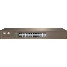 Tenda TEF1016D 16 Port 10-100 Mbps Switch Çelik Kasa Rack Mount (Kdo)