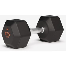 Domyos Dambıl - Crosstraining ve Kas Geliştirme - 17,5 kg - Siyah