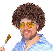 Uravas Store Bob Ross Bonus Peruk Kahverengi Renk 120 gr