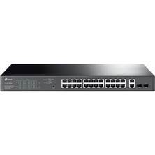 Tp-Link TL-SG1428PE 24 Port 10-100-1000 Poe+ Switch 2 Port Sfp Çelik Kasa Rack Mount (Kdo)