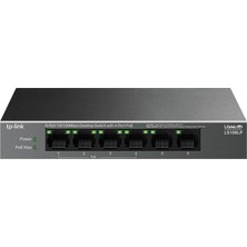 Tp-Link LS106LP 6 Port 10-100 Mbps 4 Port Poe+ 10-100 Mbps Switch Metal Kasa (Kdo)