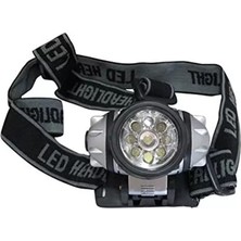 Uravas Store 9 Led’li Pilli Kafa Lambası Güçlü Aydınlatma Kompakt Taşınabilir Model WT-042