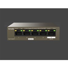 Tenda G0-5g-Poe 5 Port 4 Port Poe+ 10-100-1000 Switch Çelik Kasa Poe Router (Kdo)