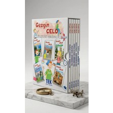 Tandem Yayınları Gezgin Celo Türkiye’yi Geziyor 1 Çocuk Hikâye Seti 5 Kitap 2. 3. ve 4. Sınıf