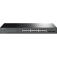 Omada Tp-Link TL-SG2428P 24 Port 10-100-1000 Poe+ Switch 4 Port Sfp Çelik Kasa Rack Mount (Kdo)