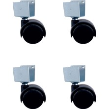Uravas Store Küçük Plastik U-Sunta - 40 mm - 35X18 HKS103 - 4 Adet