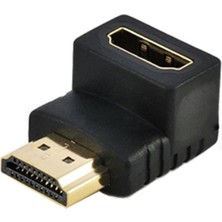 Uravas Store HDMI 90 Derece L Adaptör(Erkek-Dişi)